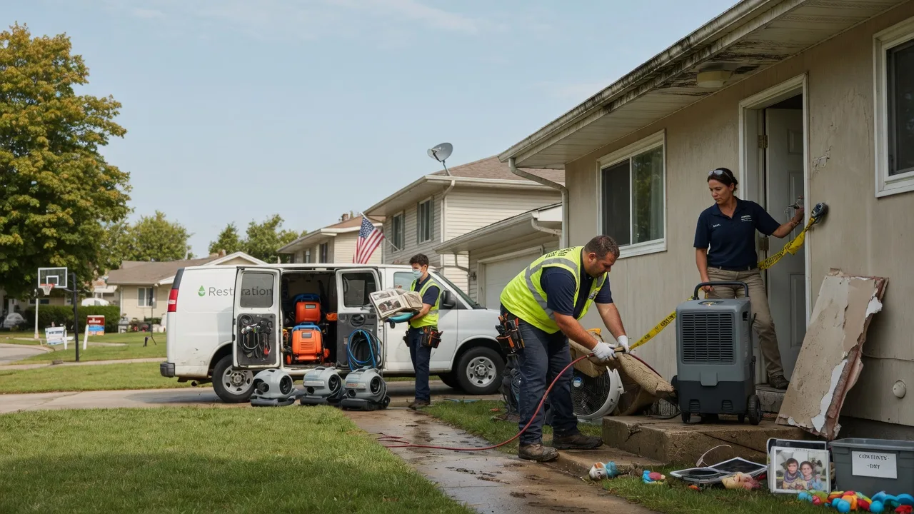 Water Damage Restoration in Chicago Heights, IL near me
